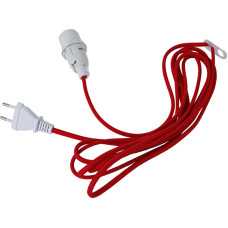 Cord set 3,5M Red