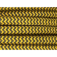 Fabric cable antracit/honey 