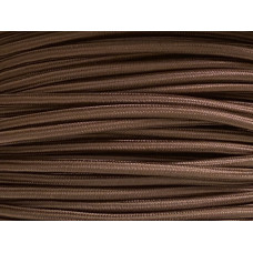 Fabric cable brown