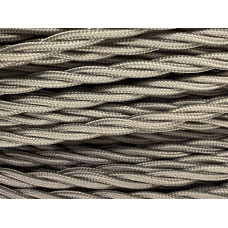 Fabric cable silver