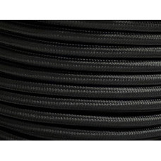 Fabric cable Jet black